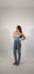 Denim stampato