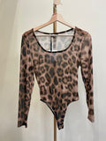Body Lumina Animalier in trasparenza