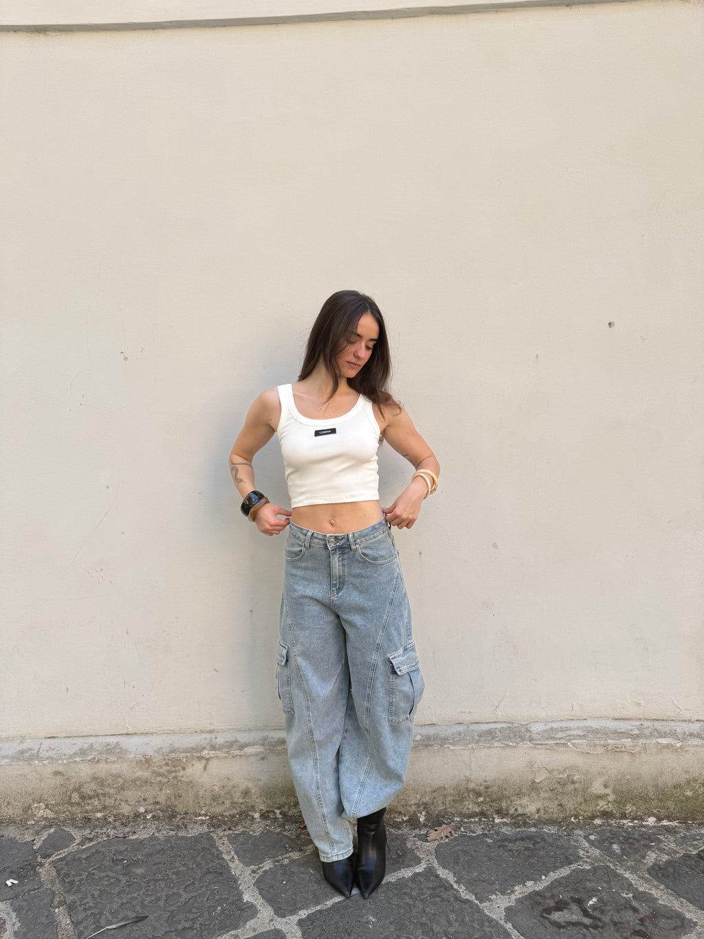 Denim cargo