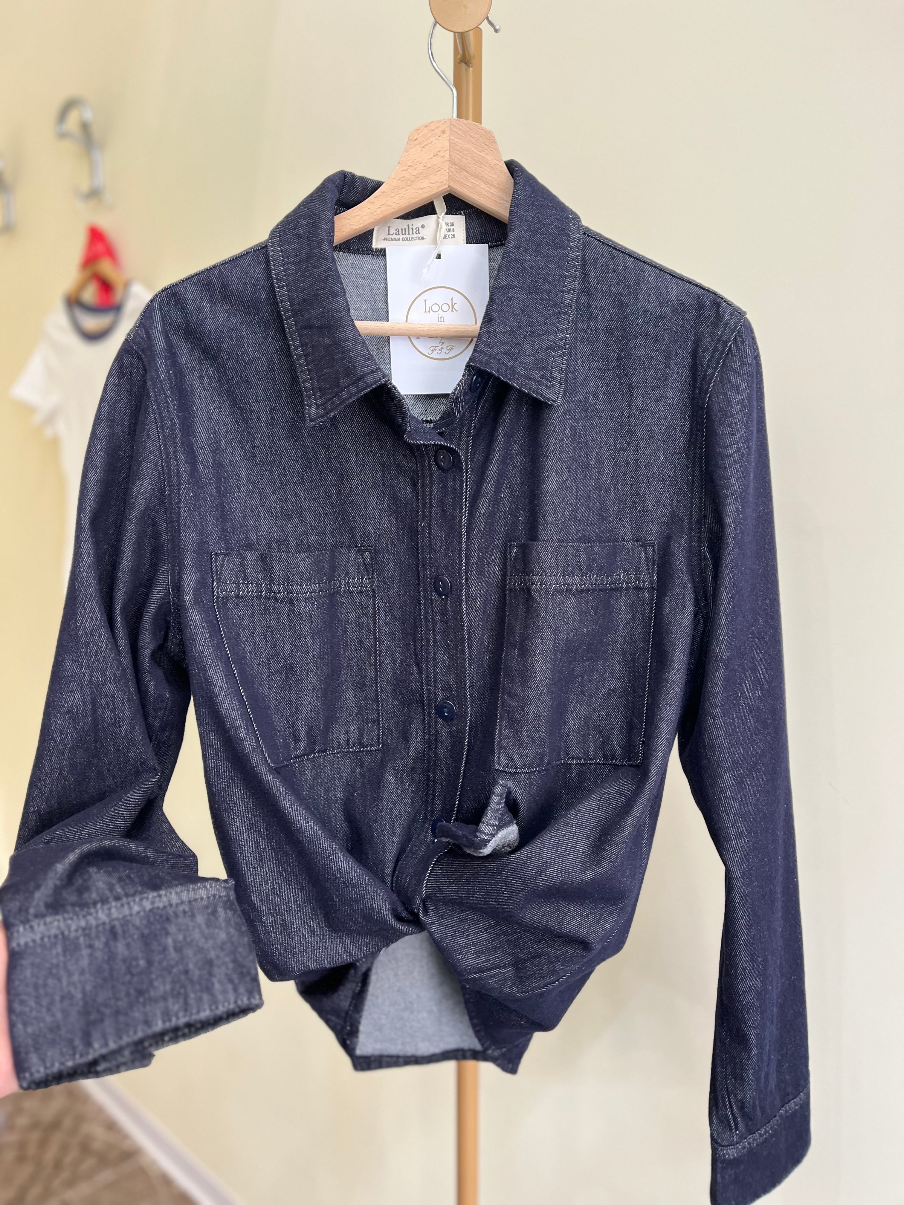 Blusa in denim