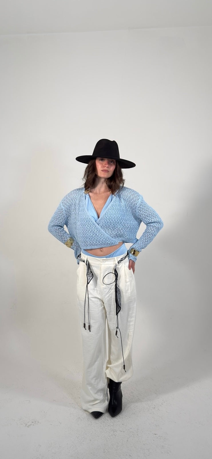 Pantalone con cintura
