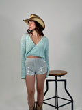 Shorts in paillettes