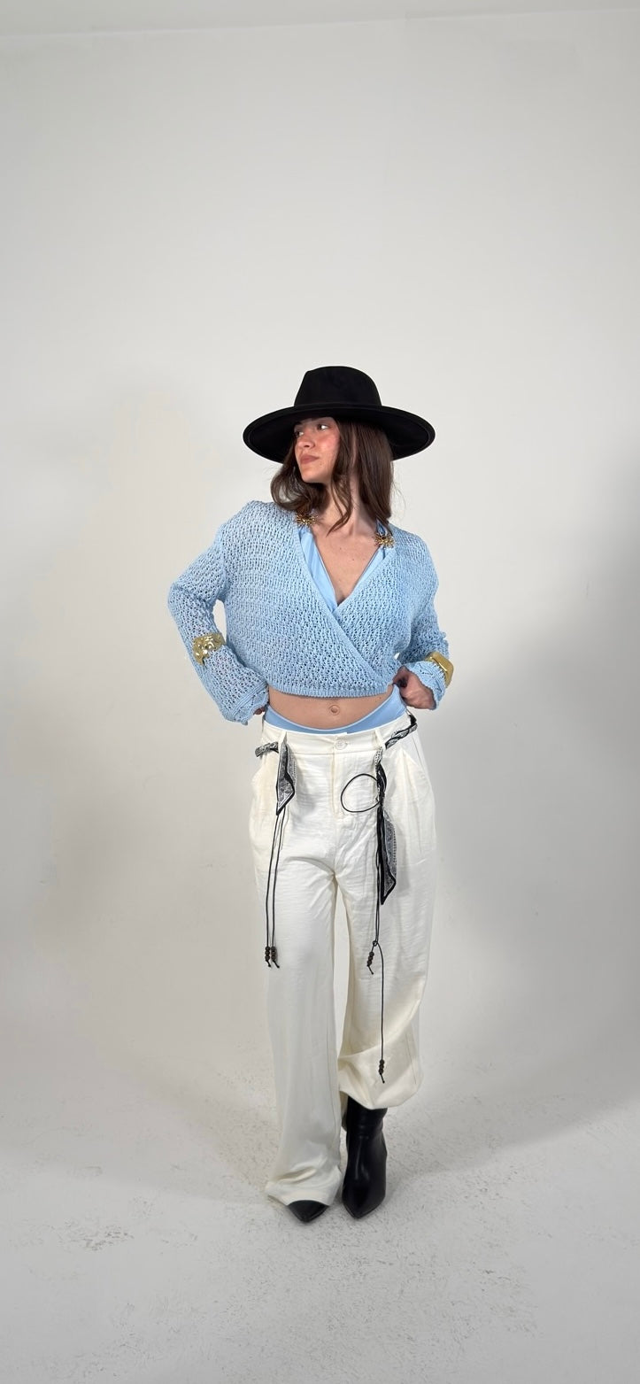 Pantalone con cintura