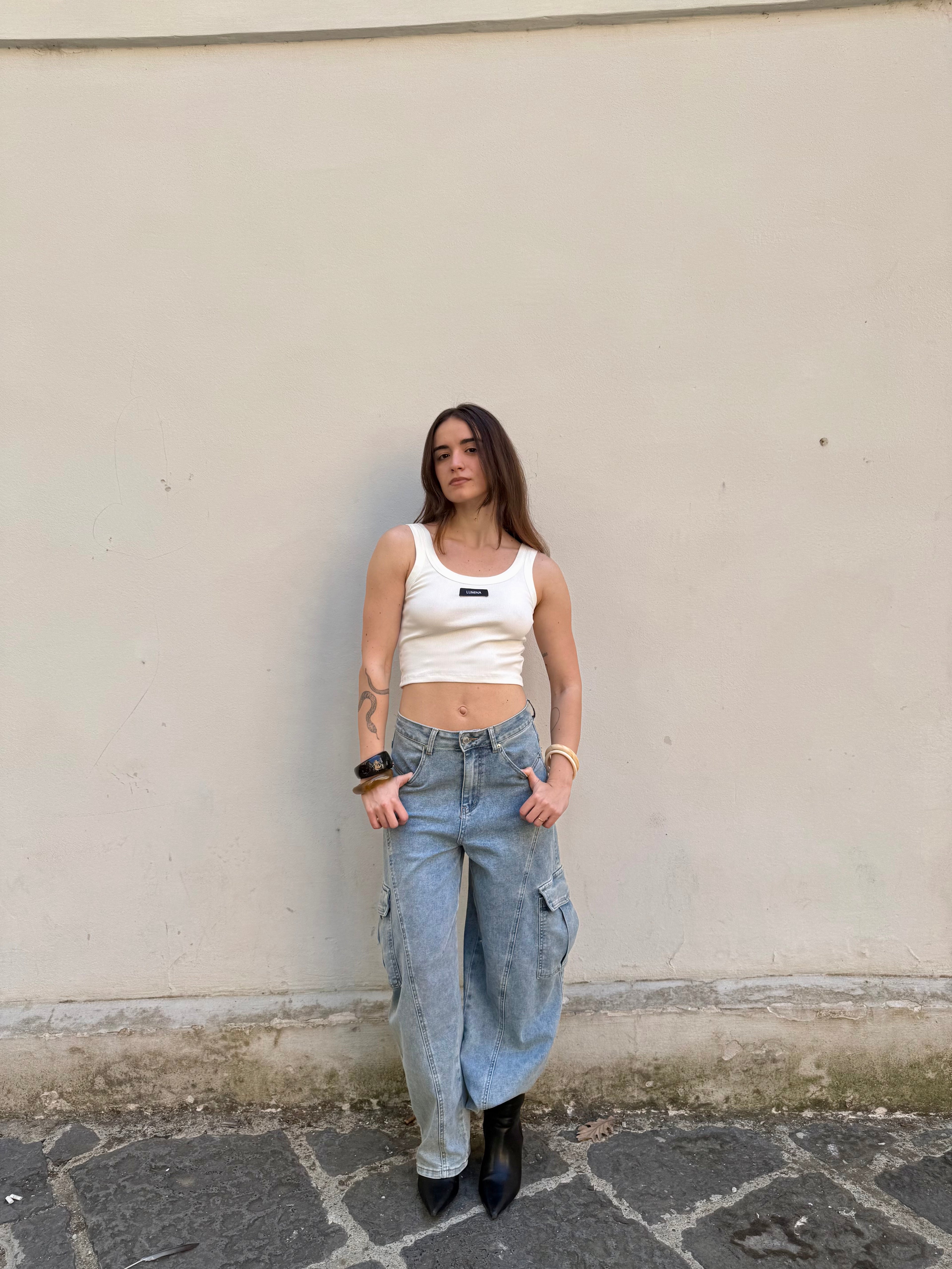 Denim cargo