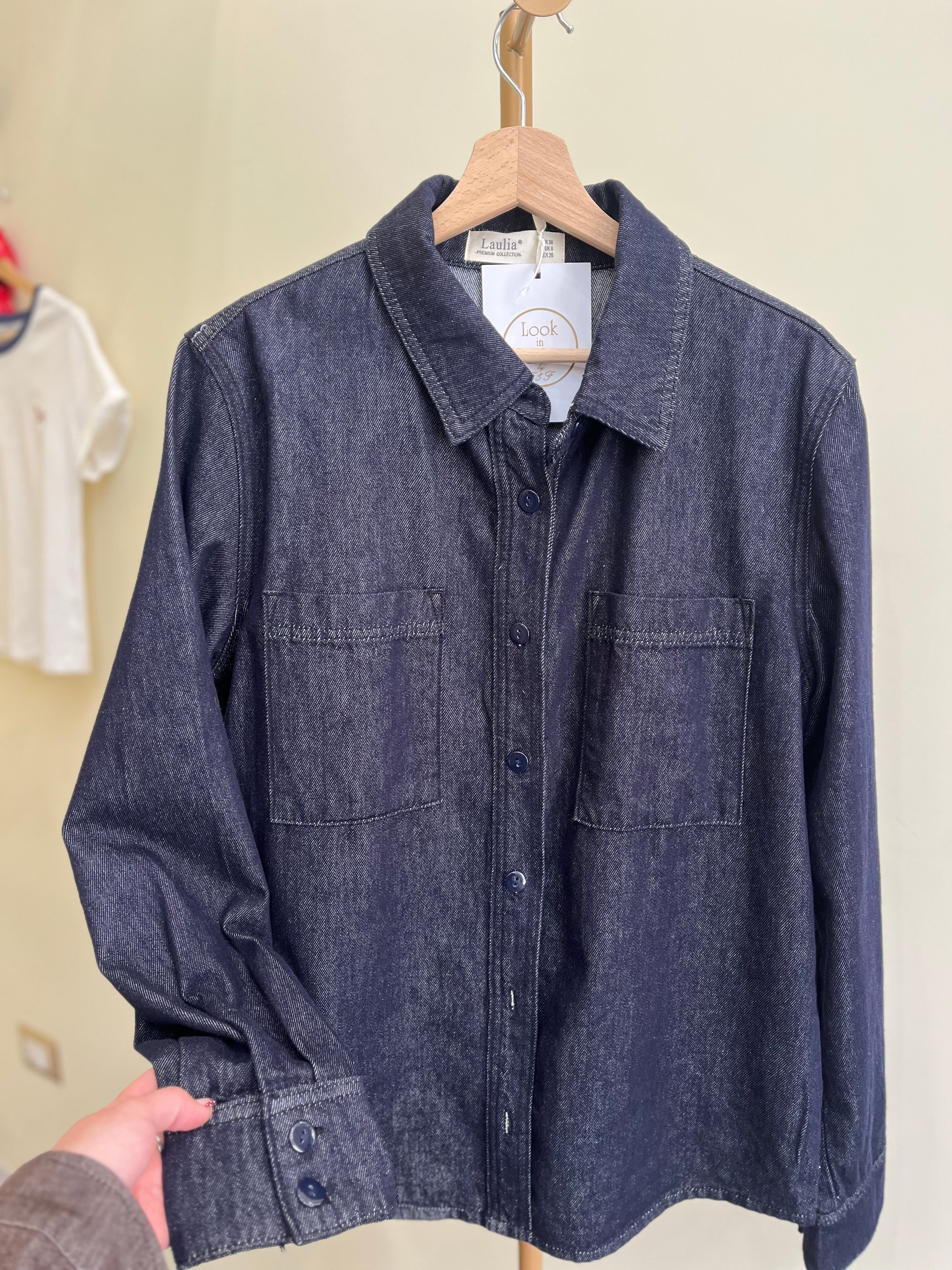 Blusa in denim