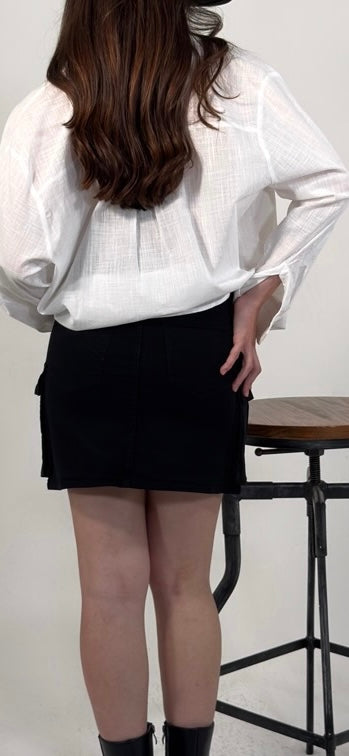 Minigonna denim