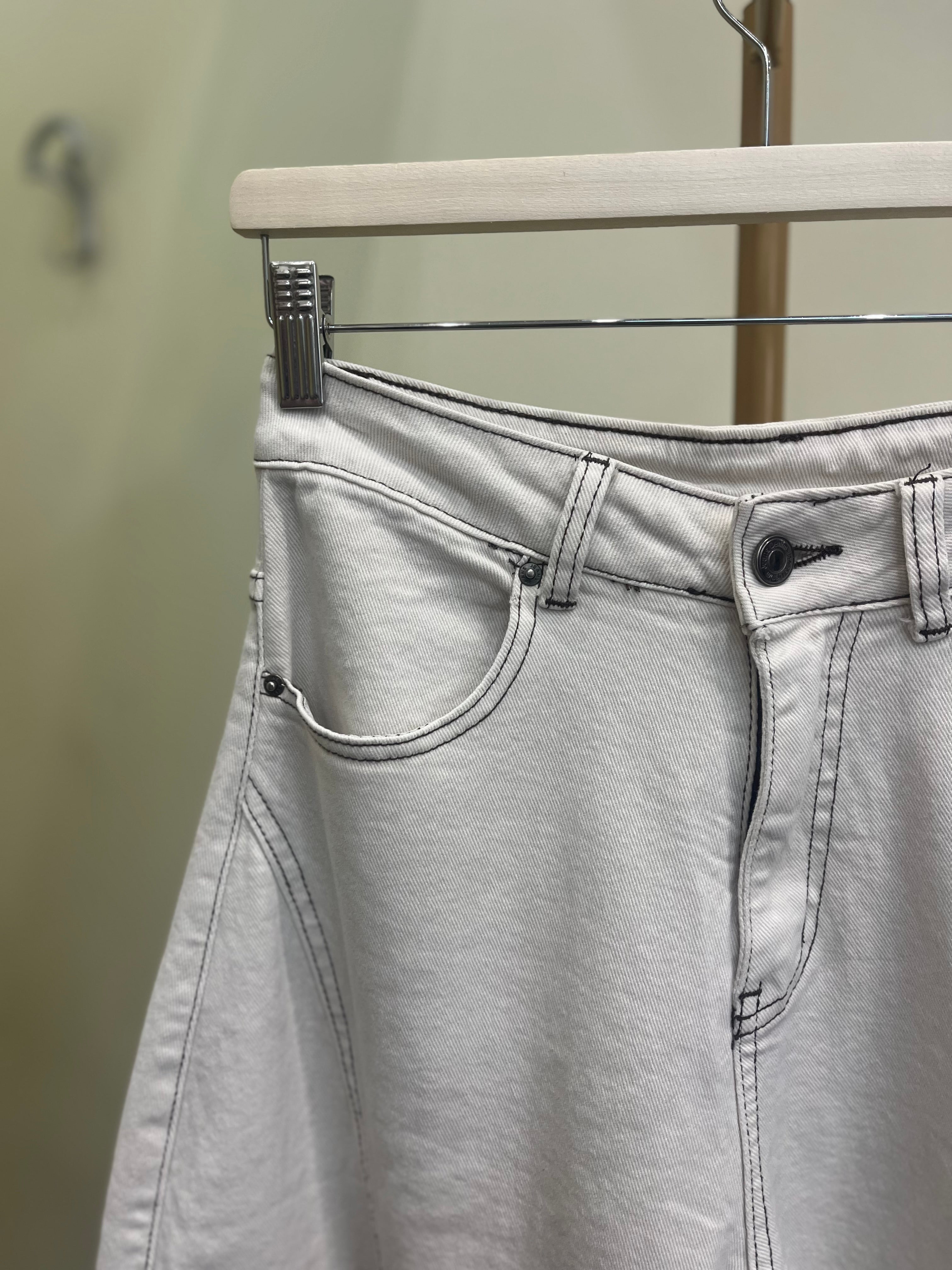 Baggy cargo denim