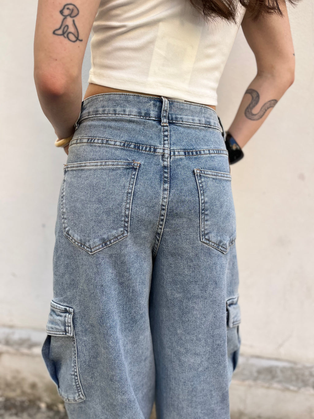 Denim cargo