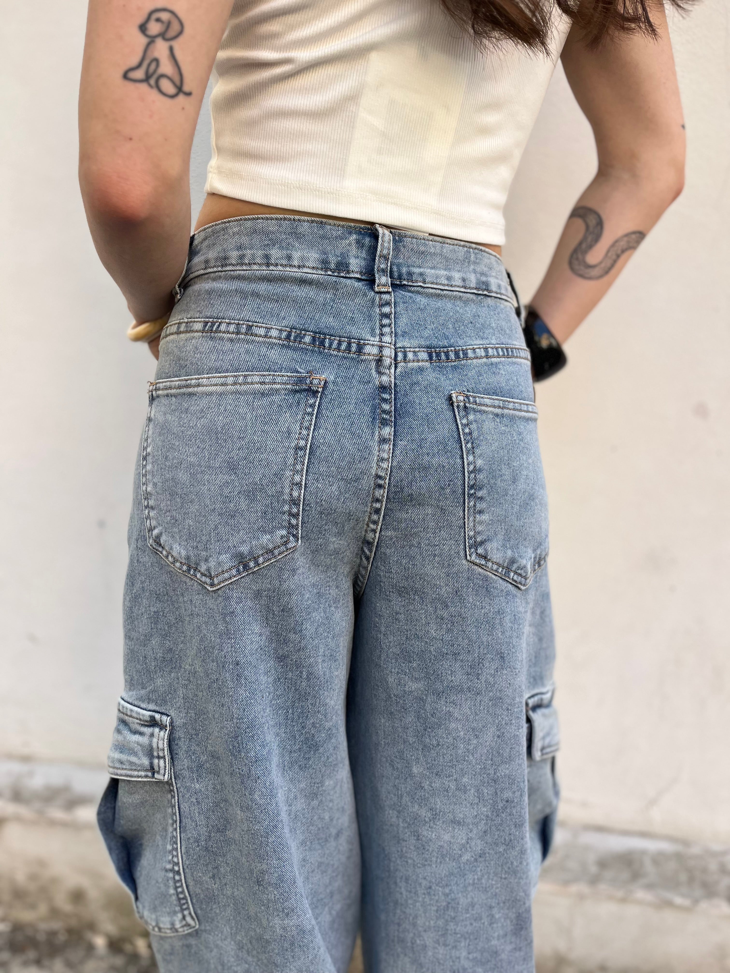 Denim cargo
