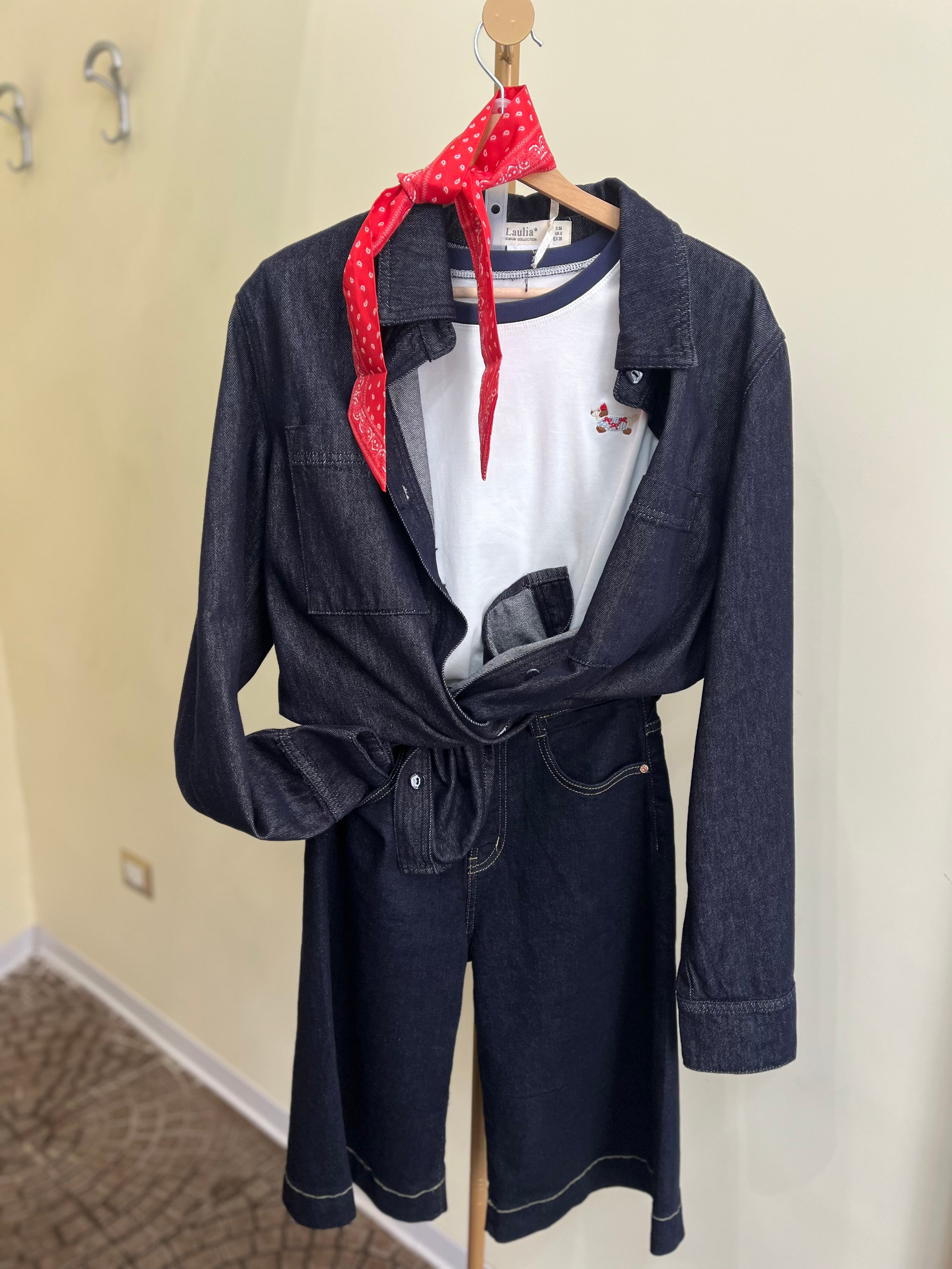 Blusa in denim